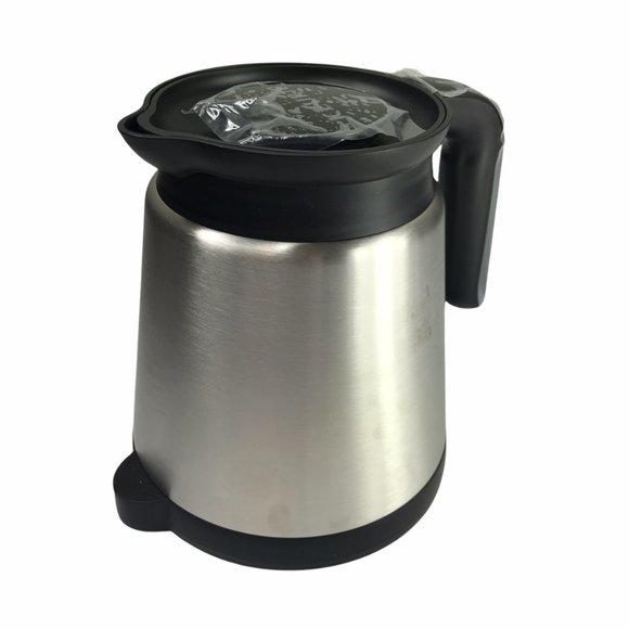 KEURIG Carafe Thermal Coffee Pot, Stainless Steel.Silver with Black Handle New